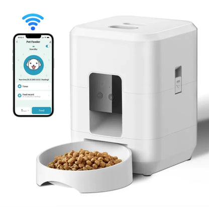 Intelligent Remote-Controlled Automatic Pet Feeder with Timed and Quantitative Feeding