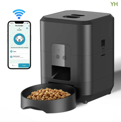 Intelligent Remote-Controlled Automatic Pet Feeder with Timed and Quantitative Feeding